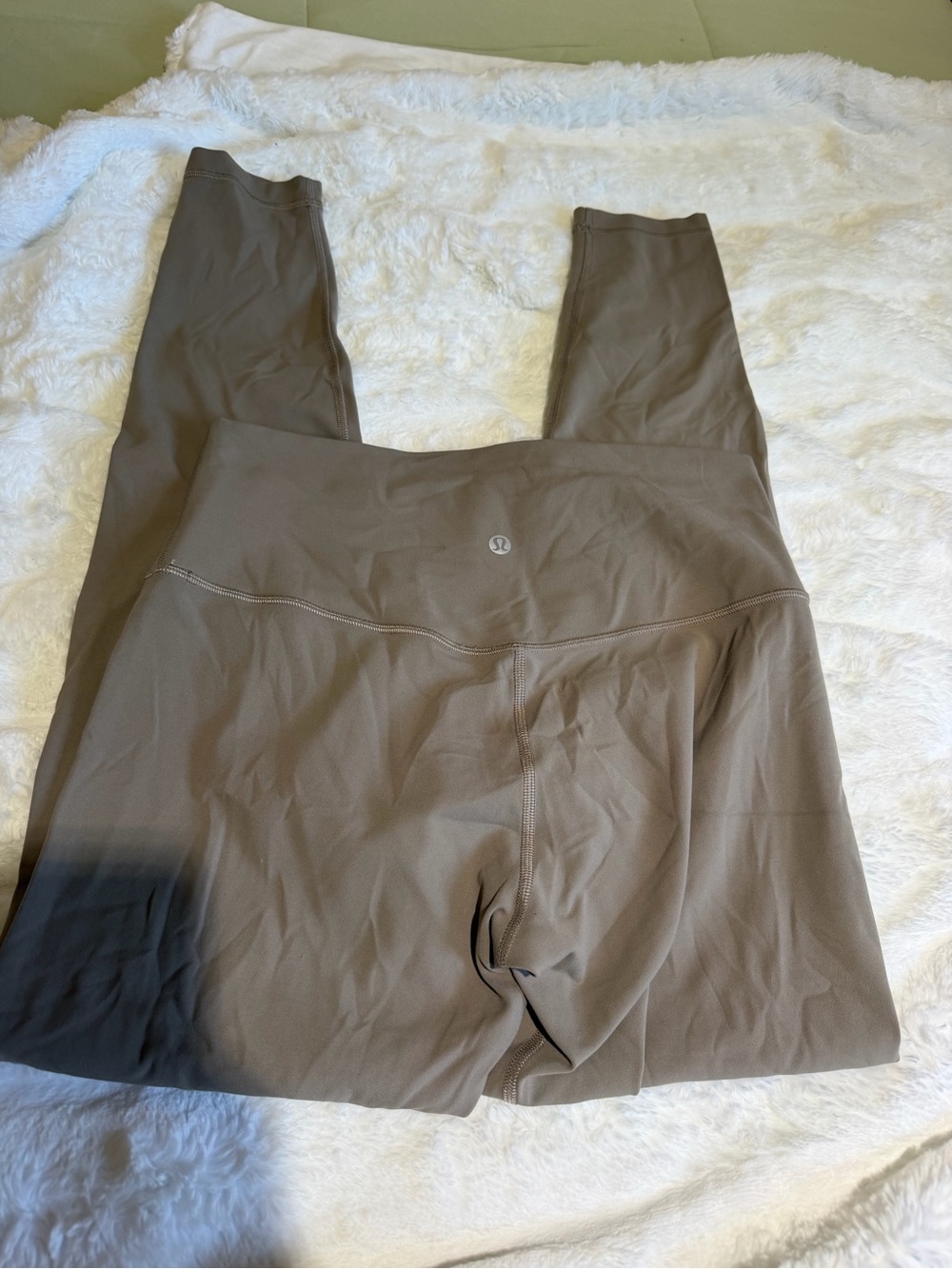 lululemon athletica High-Waist Taupe Leggings